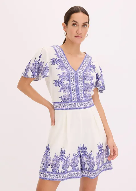 Tuta in misto cotone, bonprix