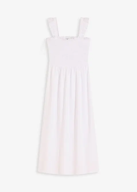 Abito di jersey con smock, bonprix