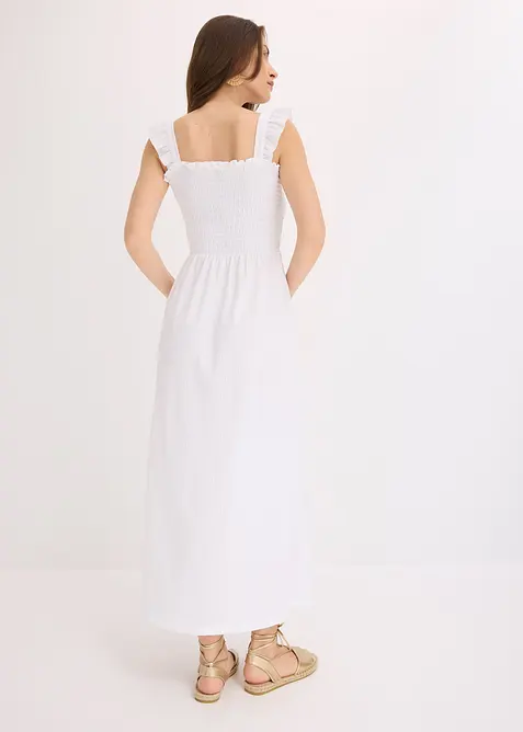 Abito di jersey con smock, bonprix