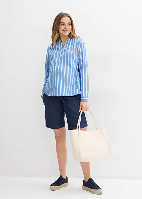 Shorts prémaman in leggero denim elasticizzato, bonprix