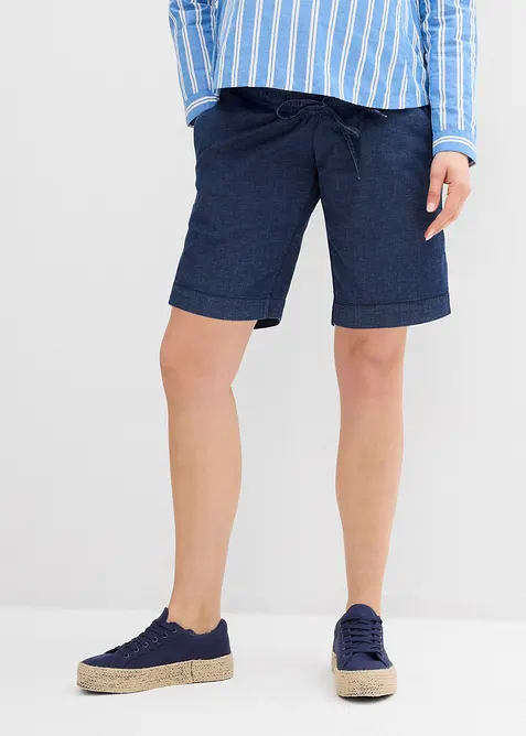 Shorts prémaman in leggero denim elasticizzato, bonprix