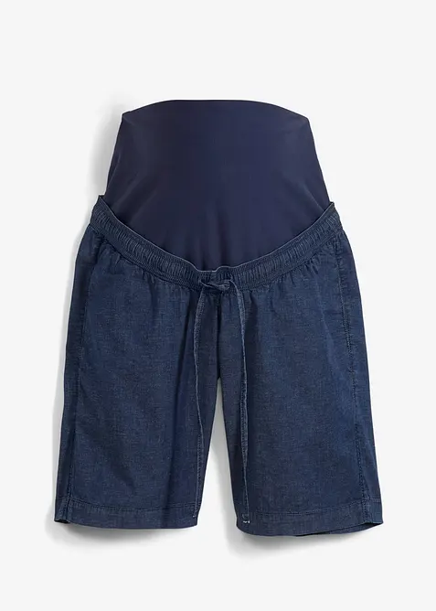 Shorts prémaman in leggero denim elasticizzato, bonprix