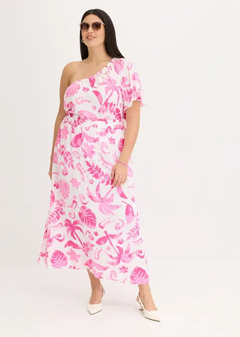 Gonna lunga in viscosa operata, bonprix