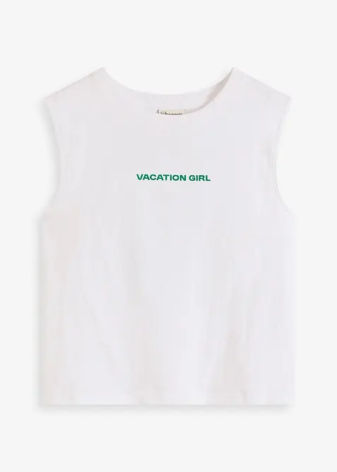 Top in puro cotone, bonprix