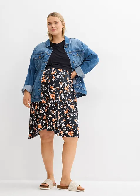 Abito pr&eacute;maman / da allattamento 2 in 1 con tasche, bonprix