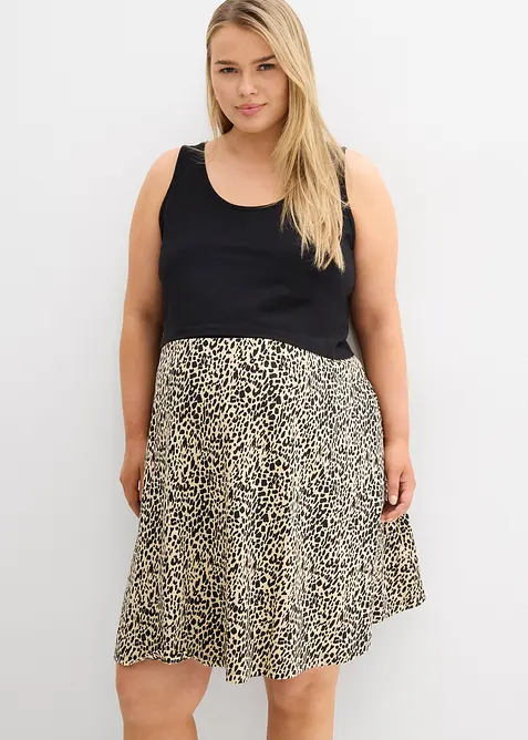 Abito pr&eacute;maman / da allattamento 2 in 1 in jersey di cotone, bonprix