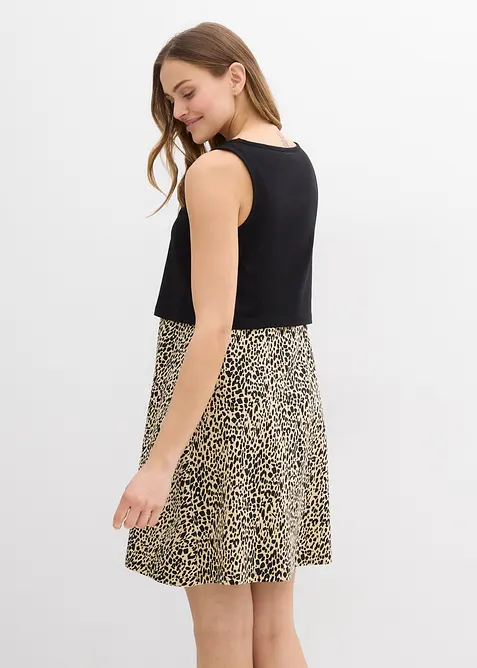 Abito pr&eacute;maman / da allattamento 2 in 1 in jersey di cotone, bonprix