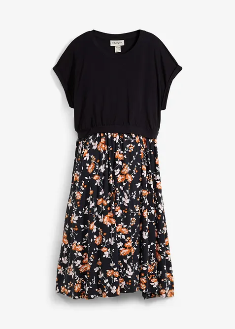 Abito pr&eacute;maman / da allattamento 2 in 1 con tasche, bonprix