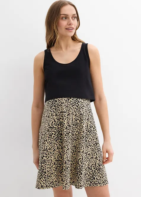 Abito prémaman / da allattamento 2 in 1 in jersey di cotone, bonprix