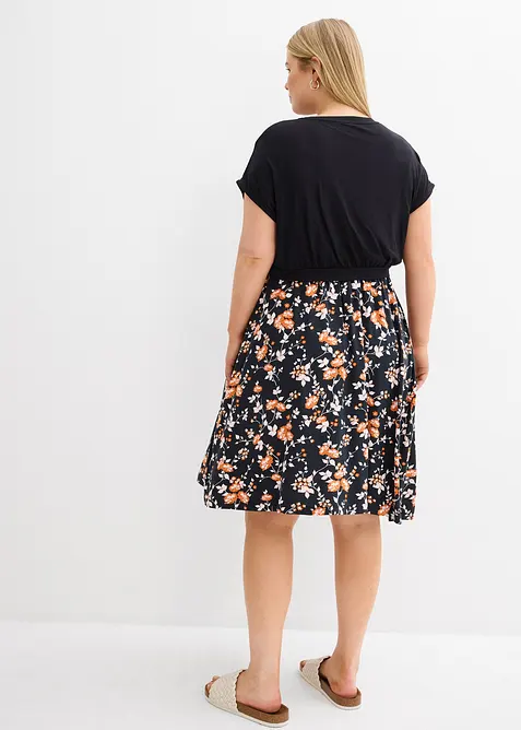 Abito pr&eacute;maman / da allattamento 2 in 1 con tasche, bonprix