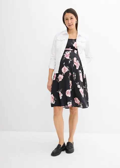 Abito prémaman/da allattamento in tessuto di viscosa, bonprix