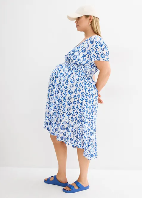 Abito prémaman / da allattamento 2 in 1 in viscosa fluente, bonprix