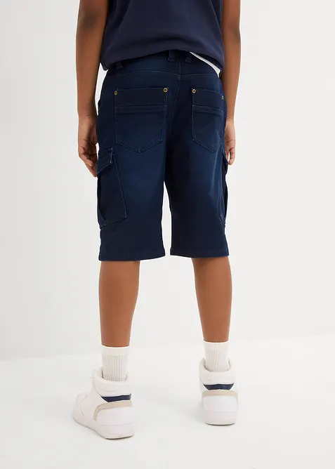 Bermuda di jeans in felpa, regular fit, bonprix