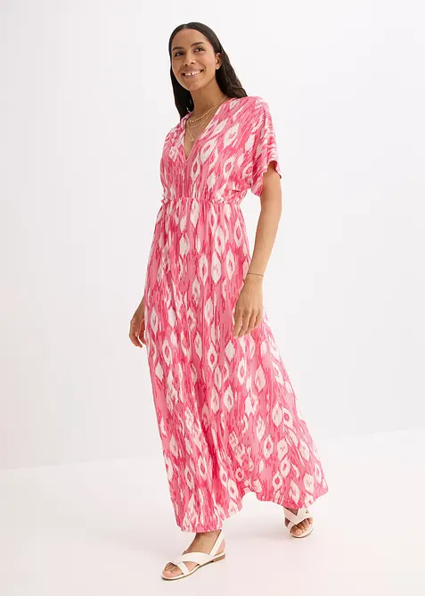 Abito lungo in misto viscosa morbido, bonprix