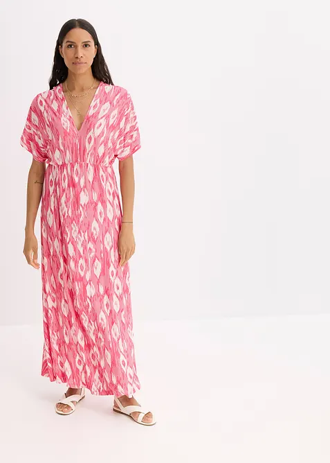 Abito lungo in misto viscosa morbido, bonprix