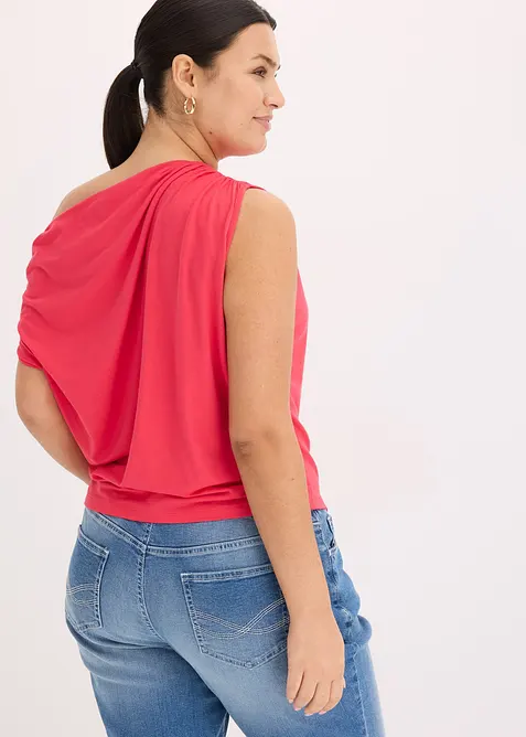 Maglia con scollo asimmetrico, bonprix