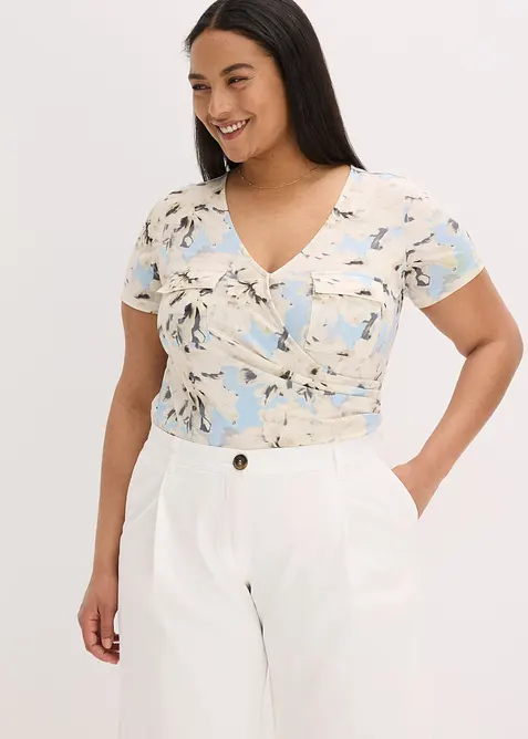 Body con arricciatura, bonprix