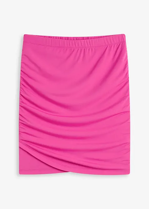 Minigonna con arricciature, bonprix