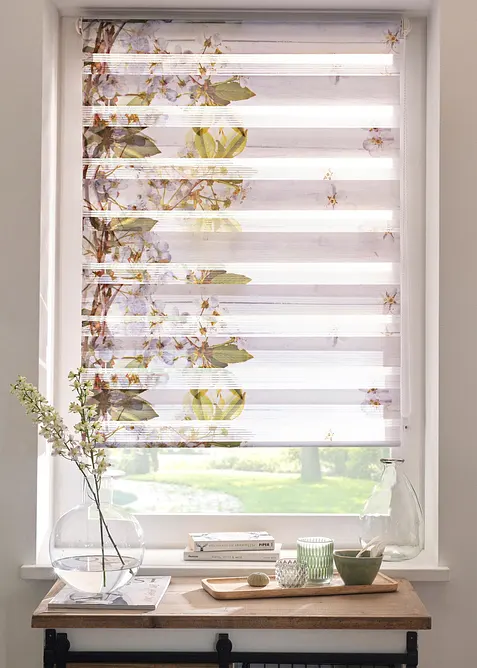 Tenda a rullo doppia con stampa digitale, bonprix