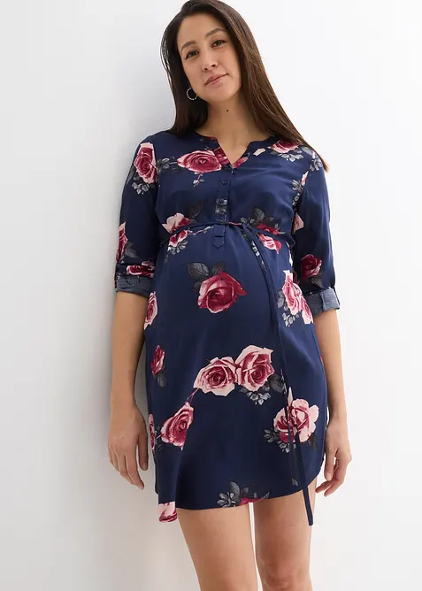 Abito prémaman / da allattamento in viscosa fluente, bonprix