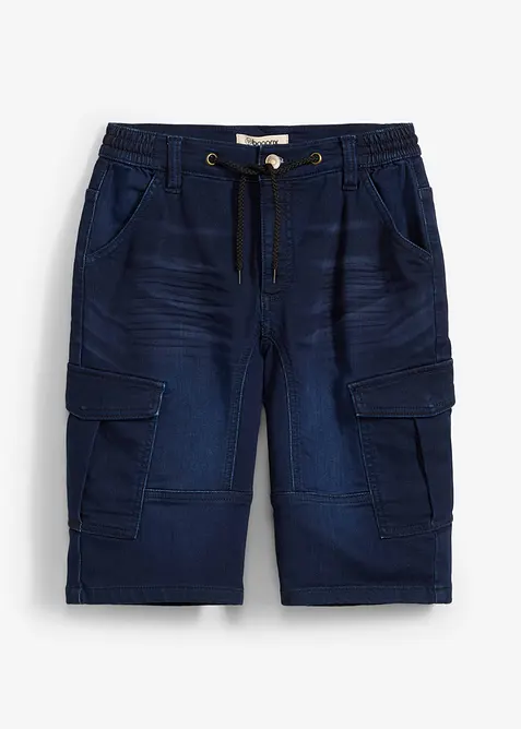 Bermuda di jeans in felpa, regular fit, bonprix