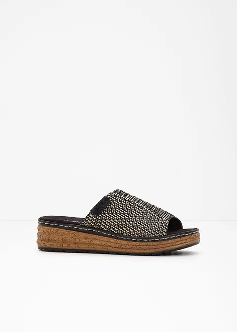 Ciabattine con zeppa Rieker, Rieker