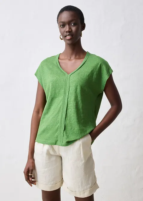 Maglia in puro lino, bonprix