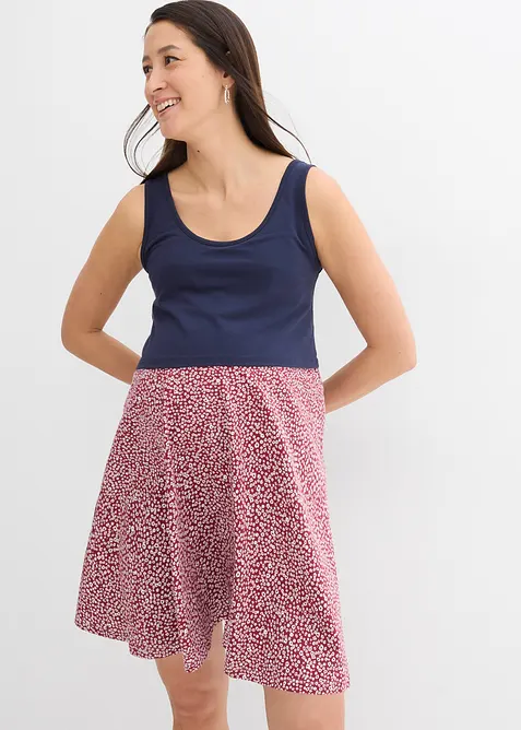 Abito pr&eacute;maman /da allattamento in jersey di cotone biologico, bonprix