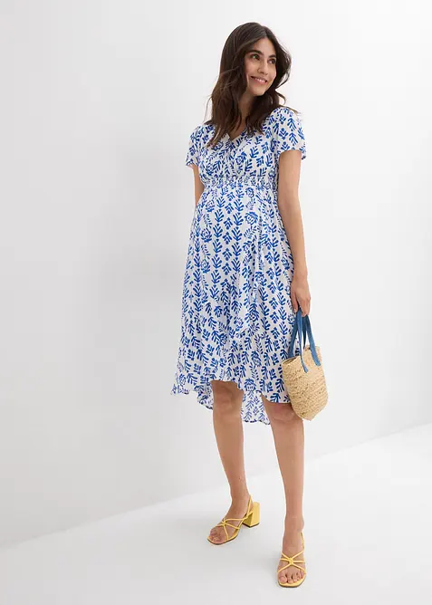 Abito prémaman / da allattamento 2 in 1 in viscosa fluente, bonprix