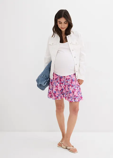 Gonna pantalone prémaman 2 in 1 in jersey, bonprix