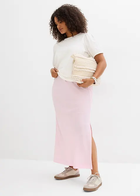 Gonna lunga con spacco, bonprix