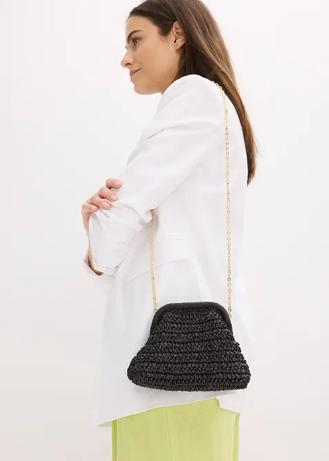 Borsa a tracolla di paglia, bonprix