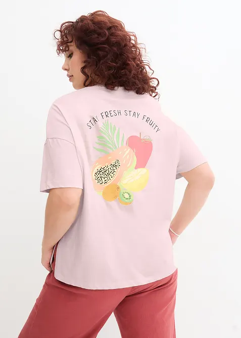 Maxi maglia con stampa, bonprix