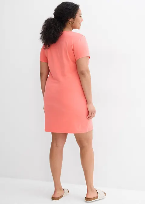 Abito in jersey di cotone biologico elasticizzato, bonprix