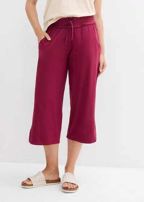 Pantaloni in jersey di misto cotone, bonprix