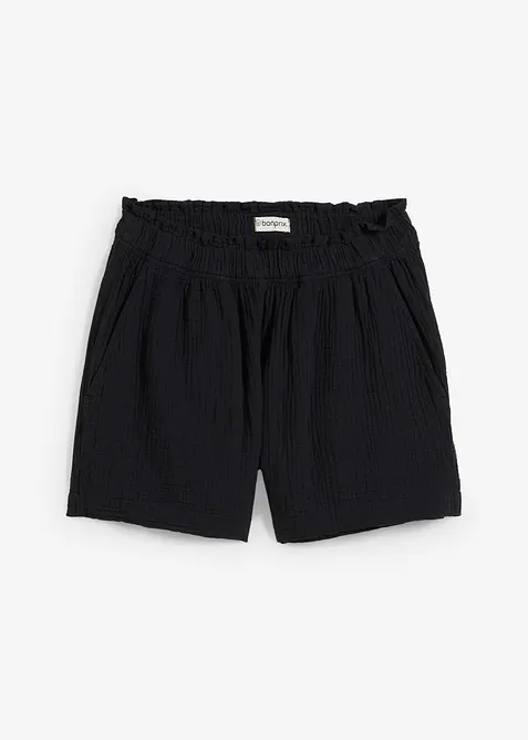 Shorts in mussola di puro cotone, bonprix