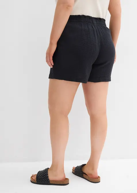 Shorts in mussola di puro cotone, bonprix