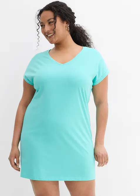 Abito in maglina di puro cotone biologico (pacco da 2), bonprix