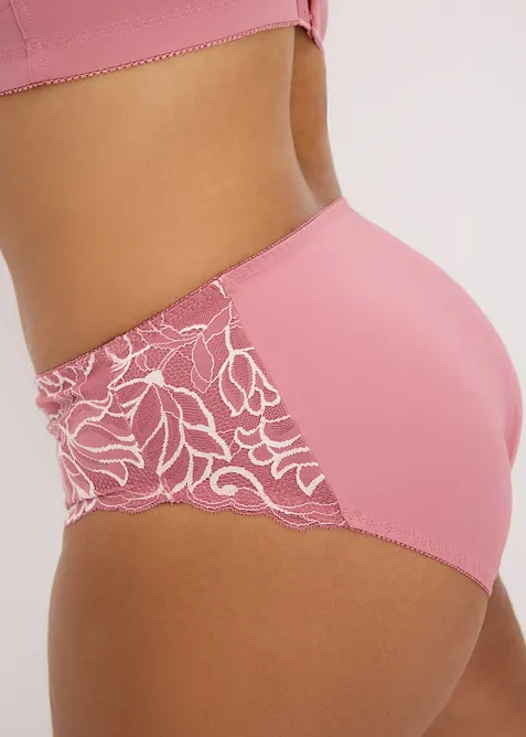 Slip alto con pizzo delicato, bonprix