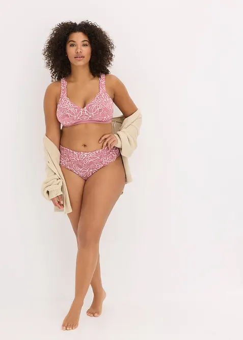 Reggiseno minimizer senza ferretto con spalline imbottite, bonprix