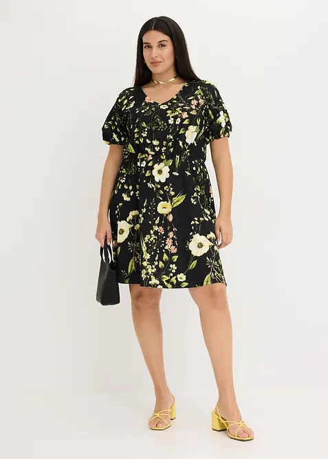 Abito con maniche a sbuffo, bonprix