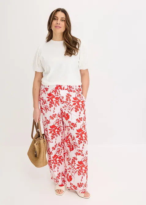 Pantaloni in puro cotone, bonprix