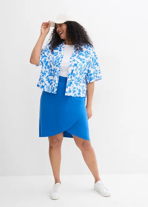 Gonna fluente in jersey misto viscosa, bonprix