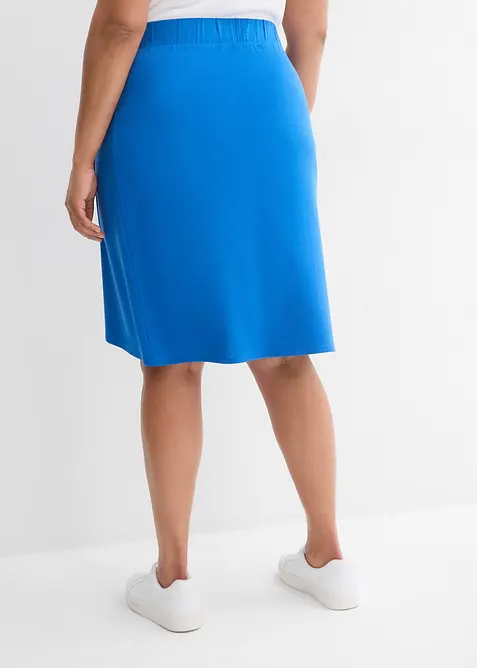 Gonna fluente in jersey misto viscosa, bonprix