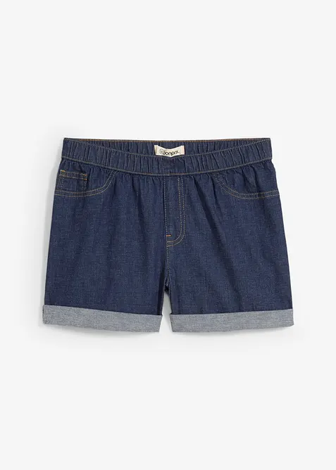 Shorts di jeans, vita media, bonprix