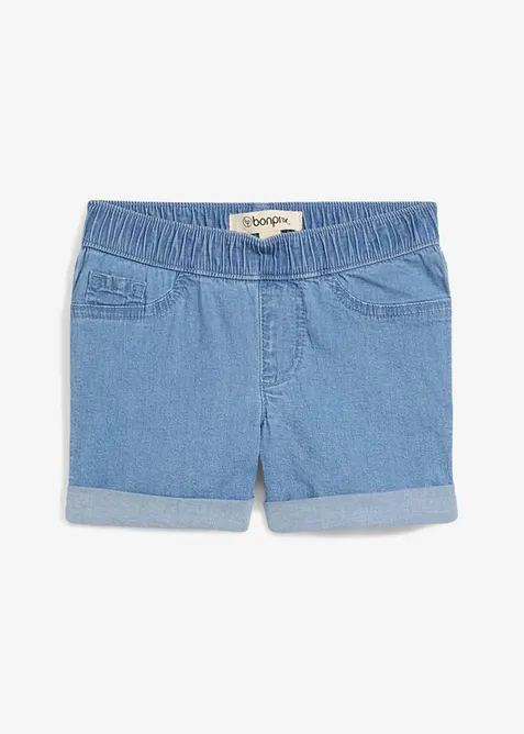 Shorts di jeans, vita media, bonprix