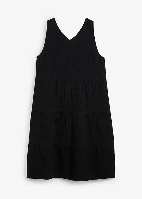 Abito con spalline in morbida mussola, bonprix