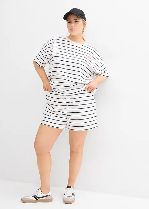 Felpa in misto cotone morbido, bonprix