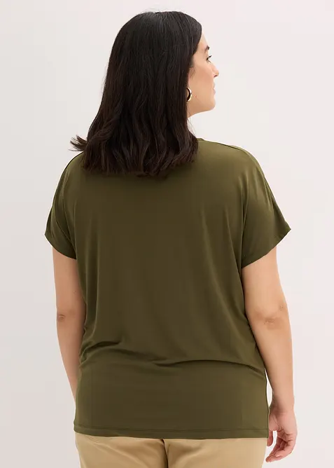 Maglia con anello decorativo, bonprix