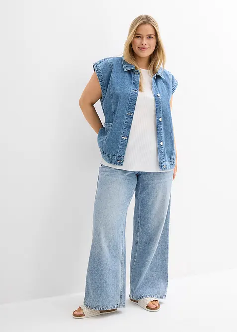 Top in poliestere riciclato, bonprix